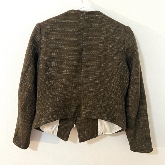 🩷✨GORGEOUS OLIVE GREEN WORK JACKET/BLAZER✨🩷‎ - Picture 3 of 9